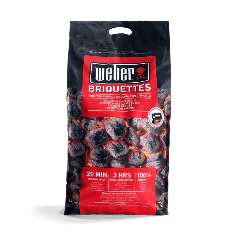 WEBER BRIQUETTES - 8KG