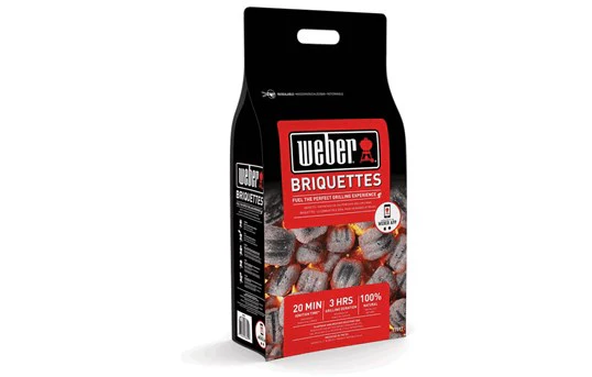 WEBER BRIQUETTES - 8KG - Image 2