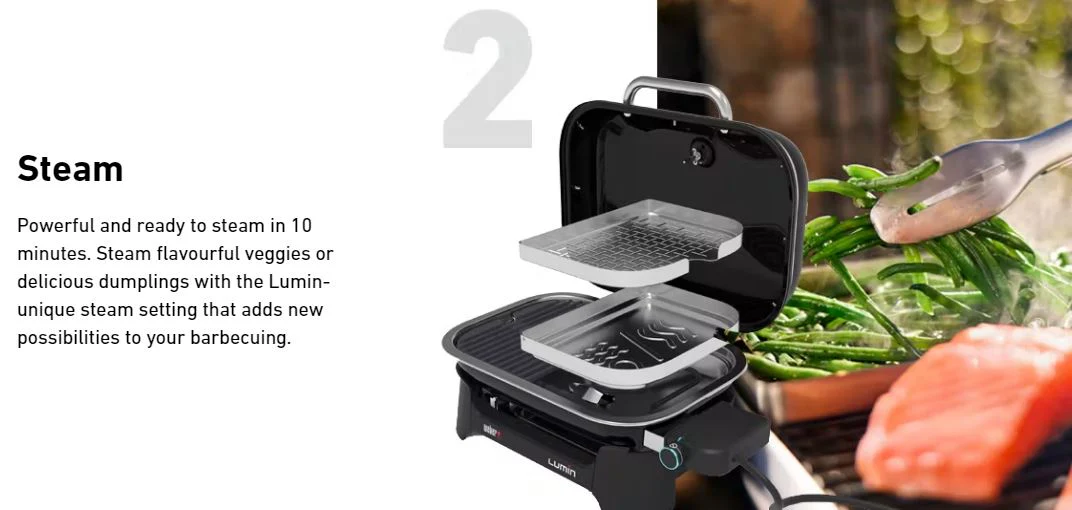Weber Lumin Compact Electric Barbecue - Image 4