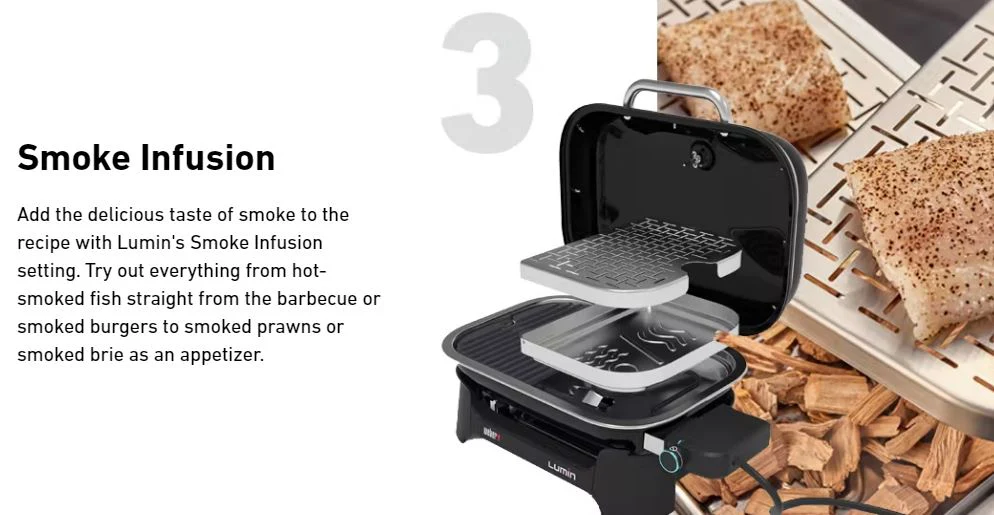 Weber Lumin Compact Electric Barbecue - Image 5