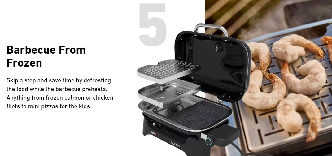 Weber Lumin Compact Electric Barbecue - Image 7