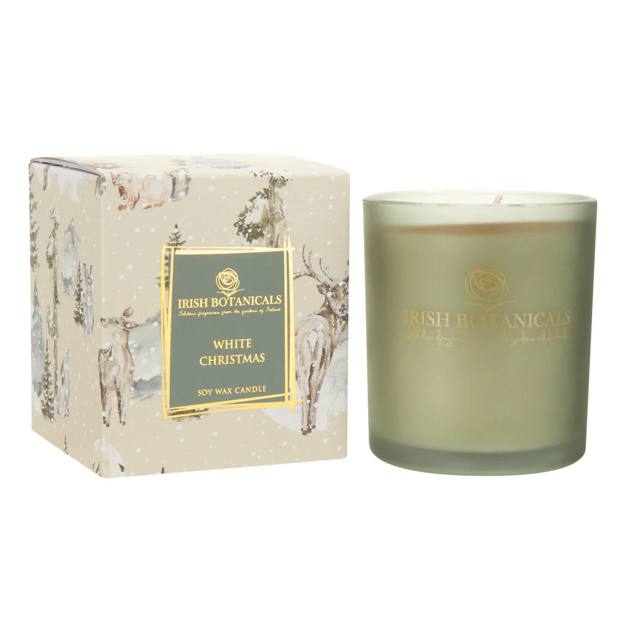 WHITE CHRISTMAS JAR CANDLE