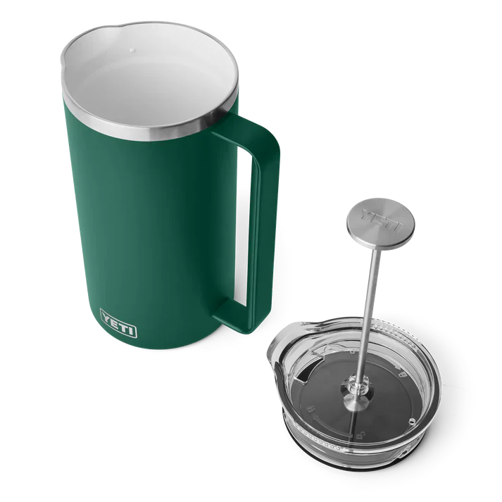 YETI FRENCH PRESS 64 OZ BLACK FOREST GREEN - Image 5