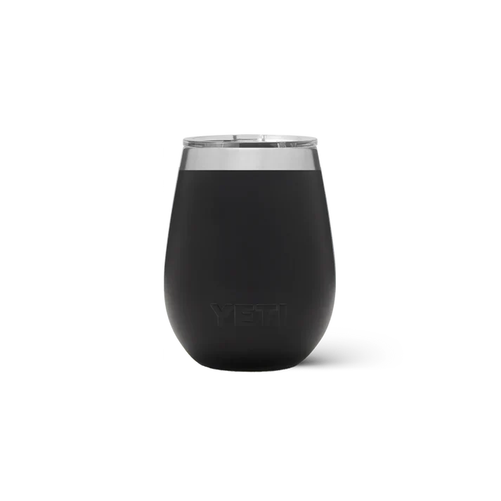 Yeti Rambler 10 Oz Wine Tumbler Black - Image 2