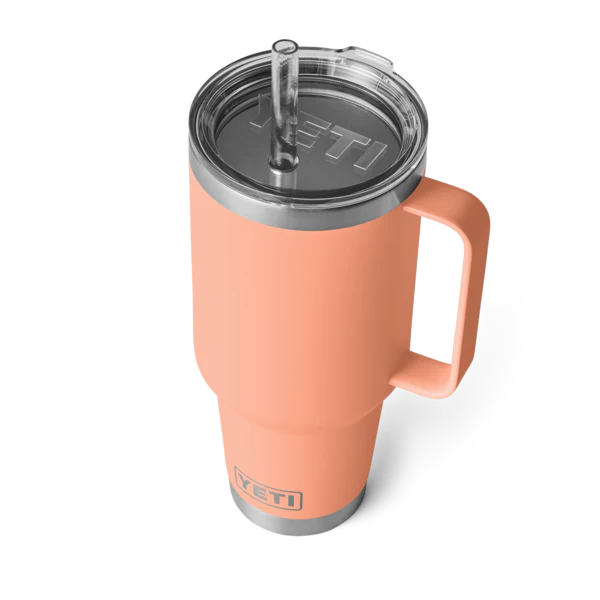 Yeti Rambler 25 OZ (739 ML) Straw Mug Lowcountry Peach - Image 3