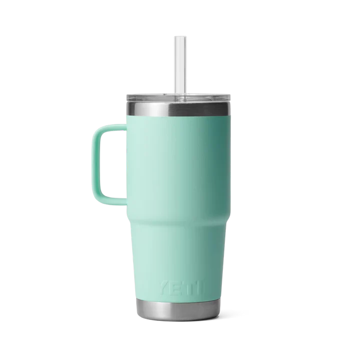 Yeti Rambler 25 OZ (739 ML) Straw Mug Seafoam - Image 2