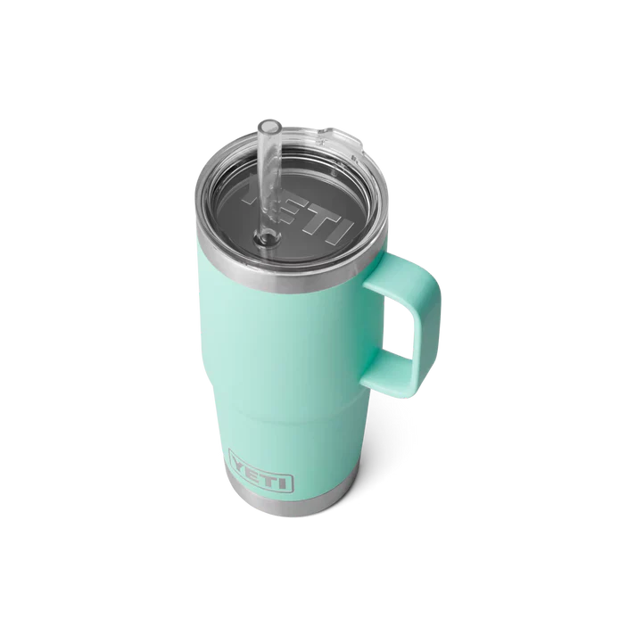 Yeti Rambler 25 OZ (739 ML) Straw Mug Seafoam - Image 3
