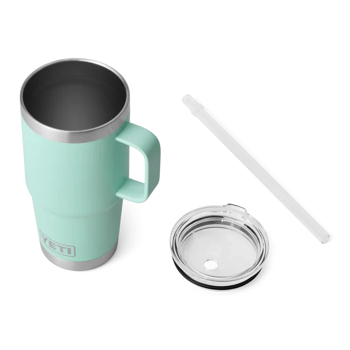 Yeti Rambler 25 OZ (739 ML) Straw Mug Seafoam - Image 4