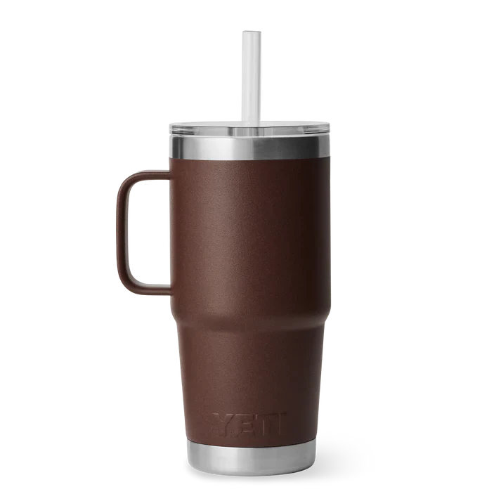 Yeti Rambler 25 OZ (739 ML) Straw Mug Wetlands Brown - Image 2