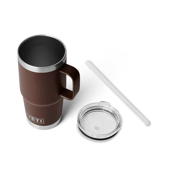 Yeti Rambler 25 OZ (739 ML) Straw Mug Wetlands Brown - Image 4