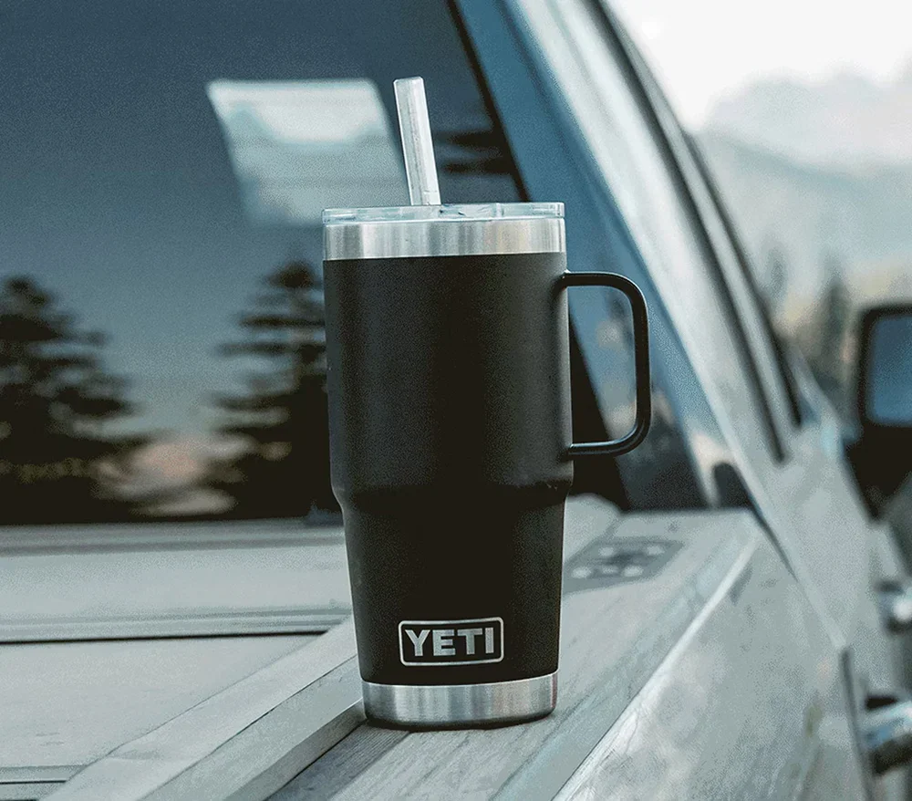 YETI RAMBLER 25 OZ STRAW MUG RESCUE RED - Image 7