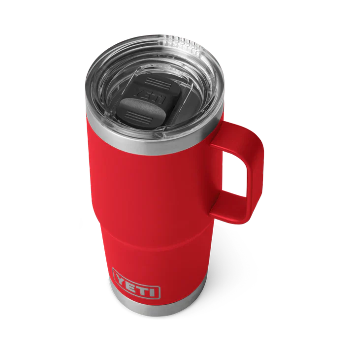 YETI RAMBLER 25 OZ TRAVEL MUG RESCUE RED - Image 3