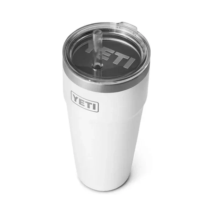 Yeti Rambler 26 Oz (769 ml) Straw Cup White - Image 2