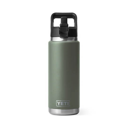 Yeti Rambler 26 Oz Straw Bottle Camp Green - Image 5