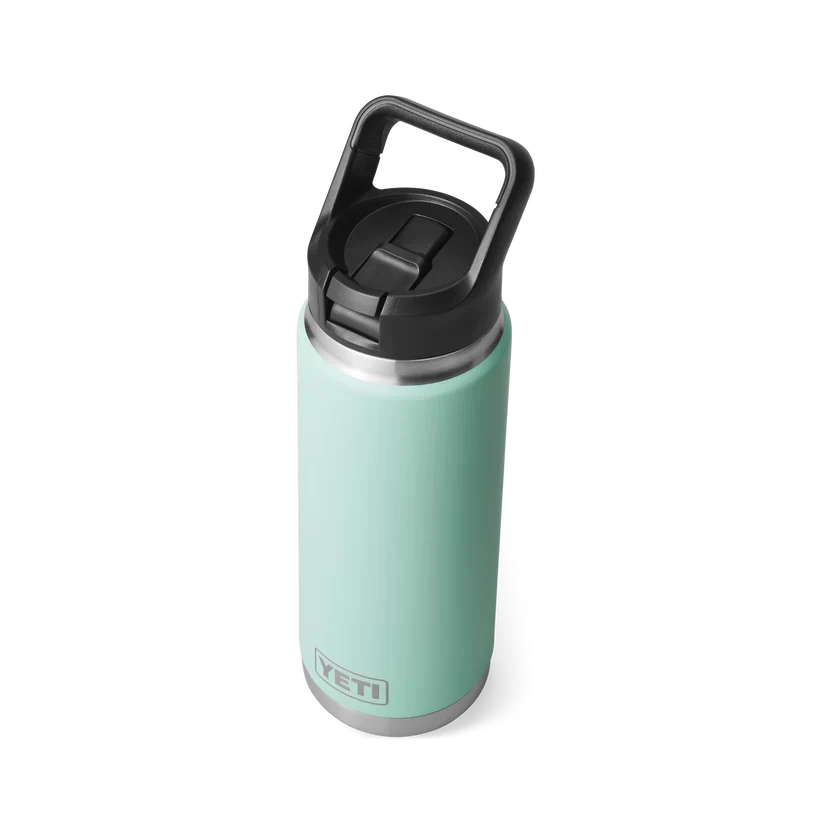 Yeti Rambler 26 Oz Straw Bottle Seafoam - Image 3
