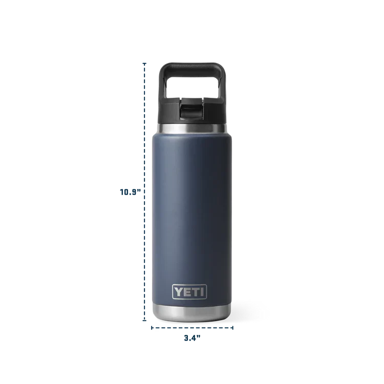 YETI RAMBLER 26OZ COLOUR STRAW BOTTLE RIDGELINE - Image 5