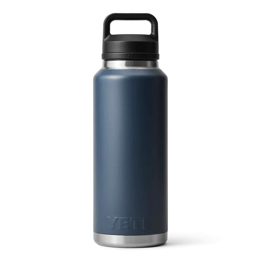 YETI RAMBLER 46 OZ BOTTLE CHUG NAVY - Image 3