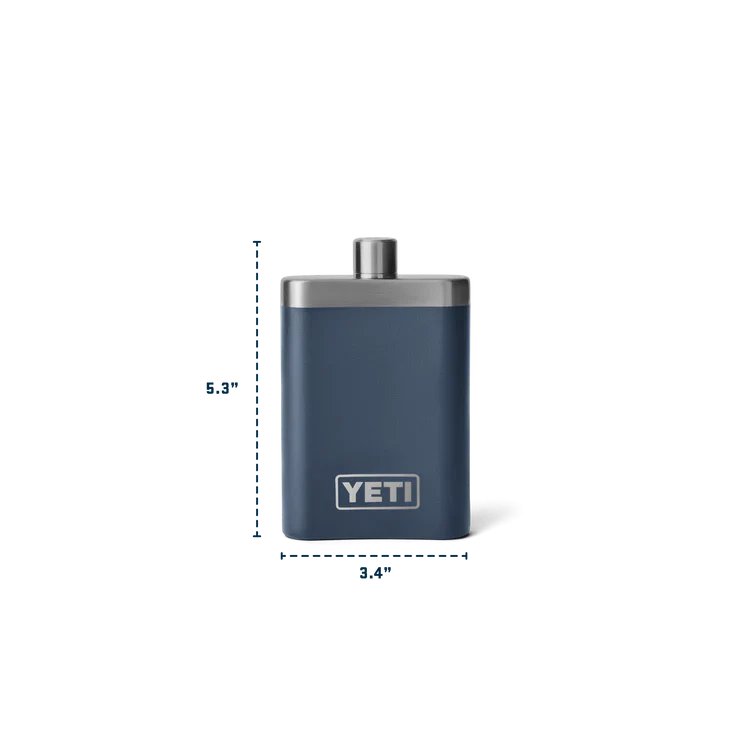 YETI RAMBLER FLASK BLACK FOREST GREEN - Image 7