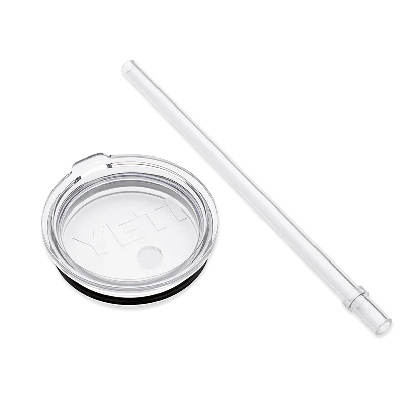 Yeti Rambler Tumbler 20 Oz Straw Lid White